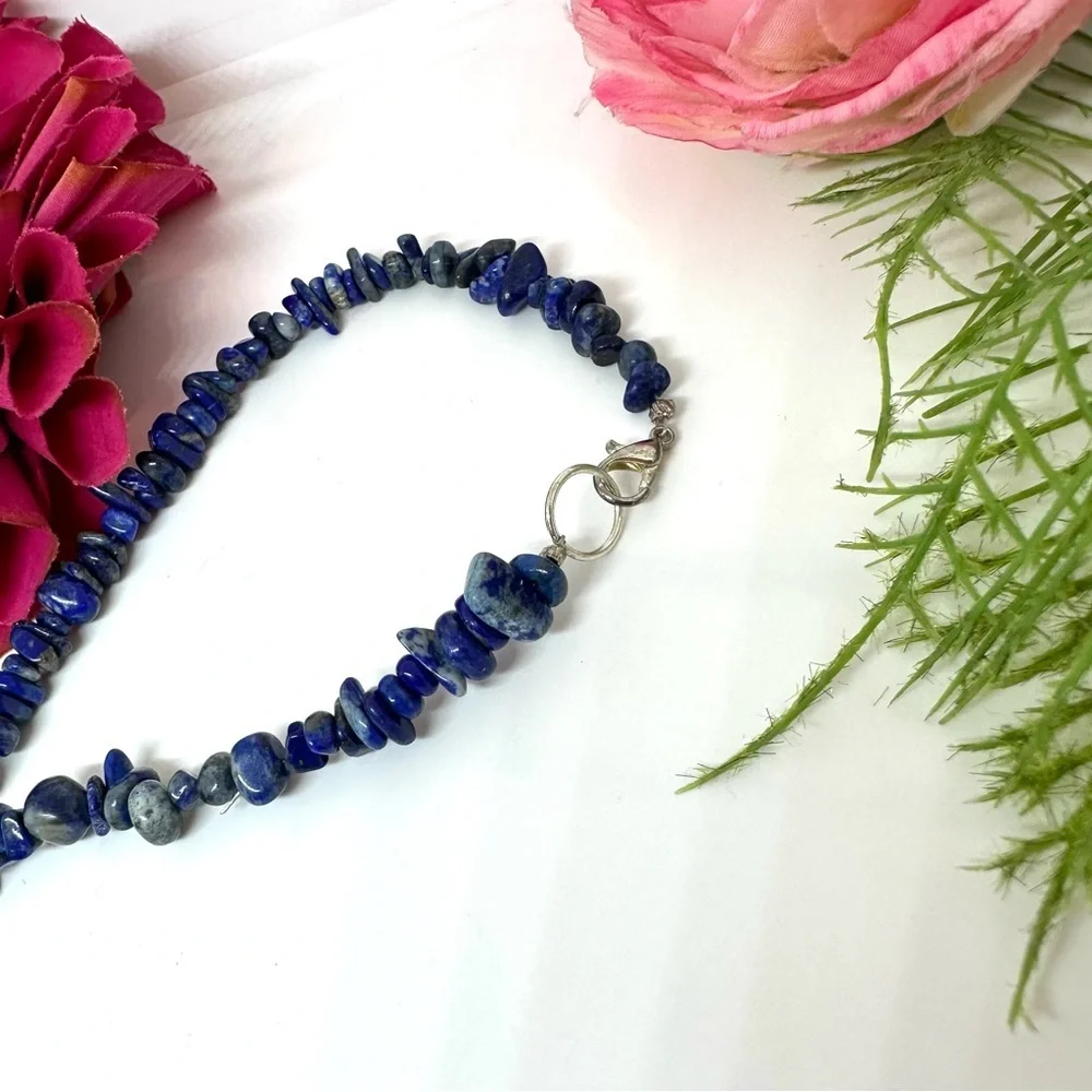 NEW⚜️Tree Of Life Gemstone Lapis Lazuli Necklace